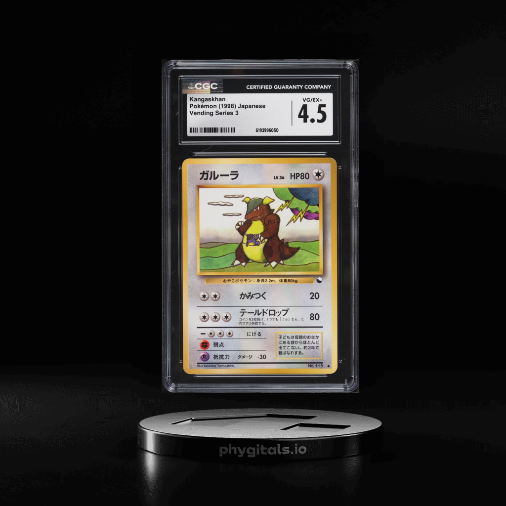 Series 3 Kangaskhan card artwork