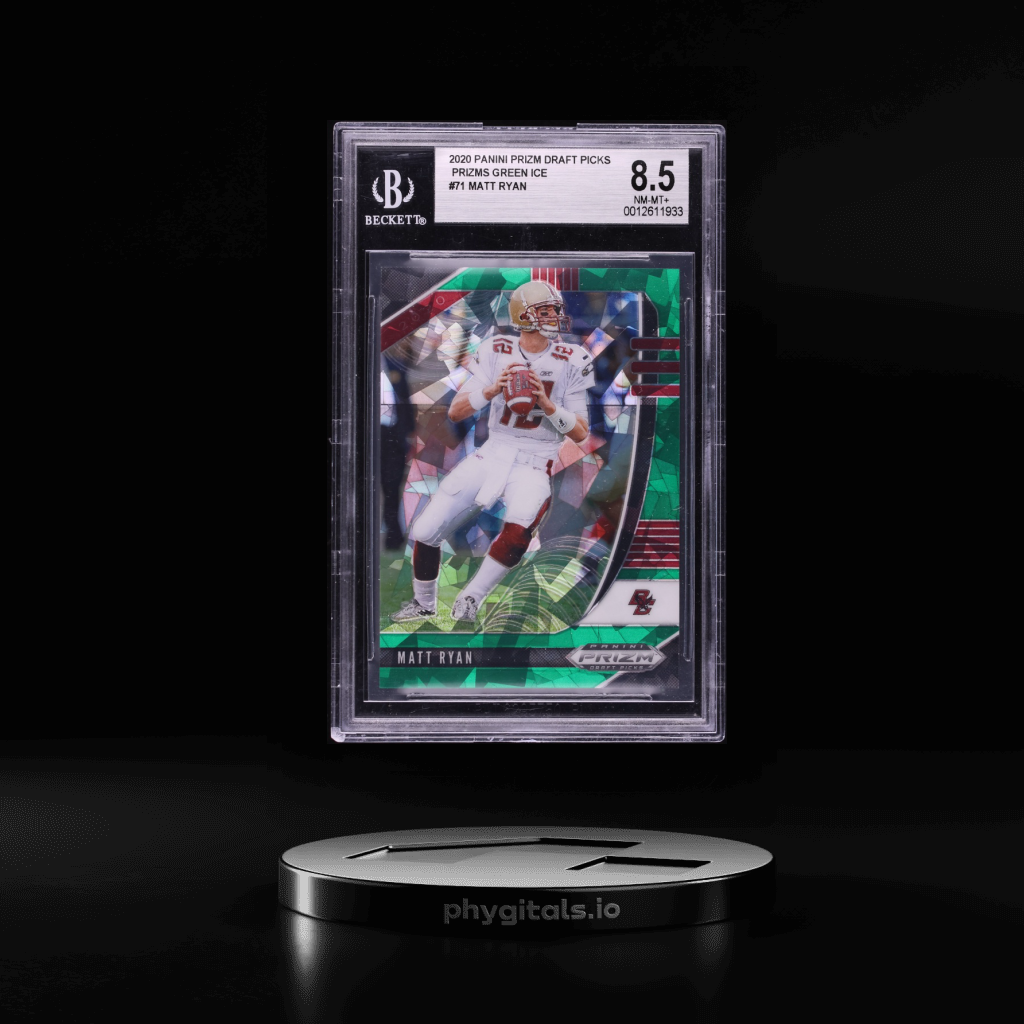 Draft Picks Green Ice Matt Ryan card artwork