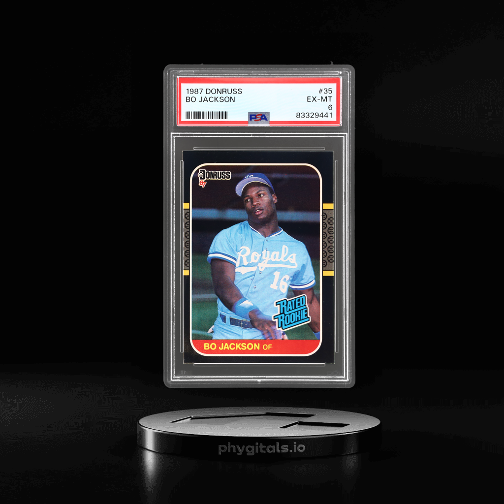 BO JACKSON card artwork