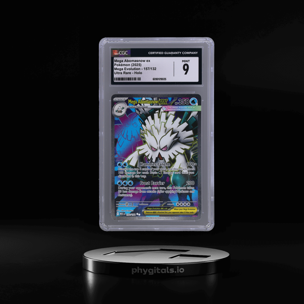 Mega Abomasnow ex card artwork