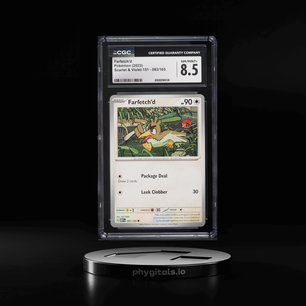 Farfetch'd card artwork