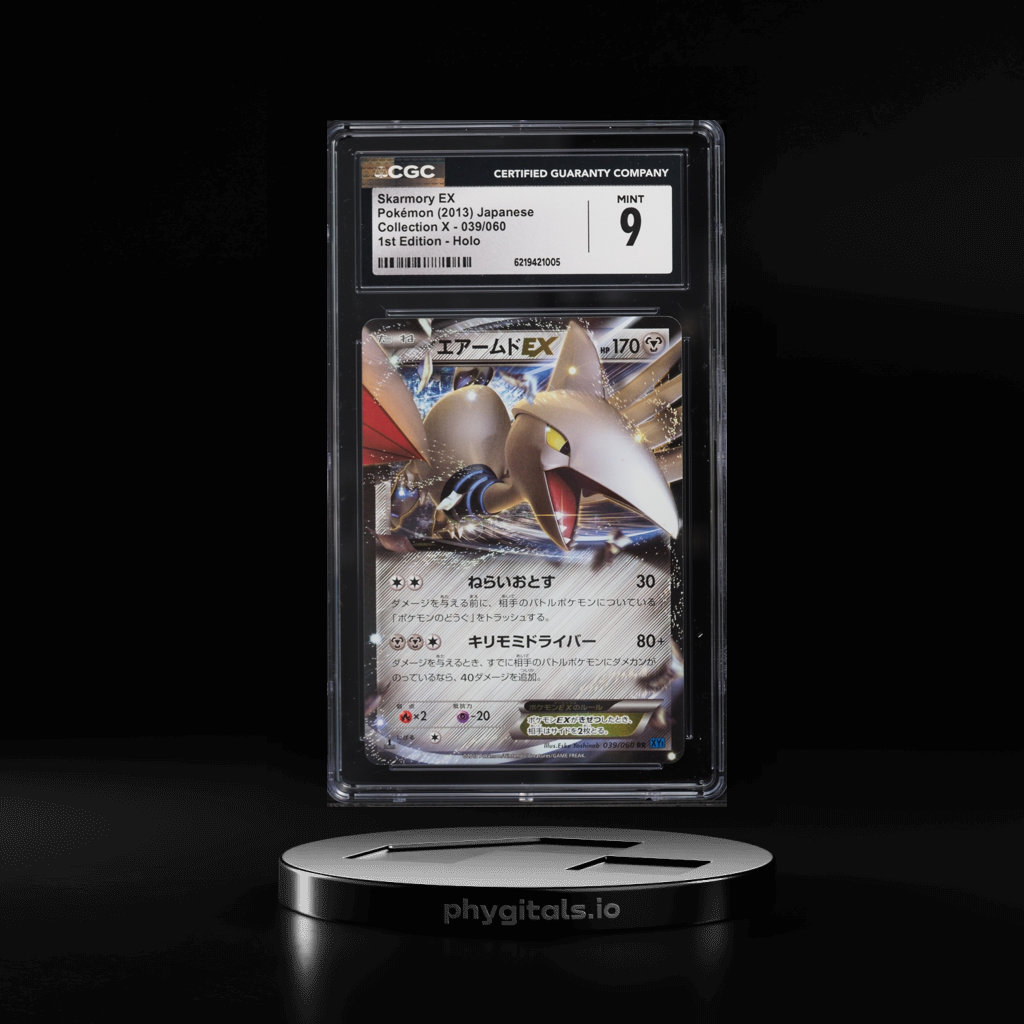 Collection X 1st Edition Holo Skarmory Ex card artwork