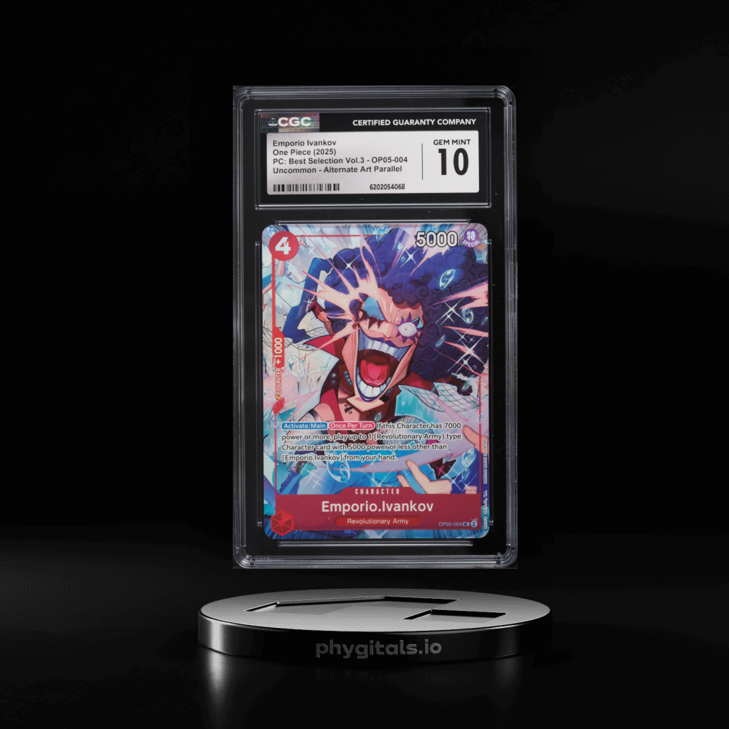 Best Selection Vol.3 Alt Art Emporio Ivankov card artwork