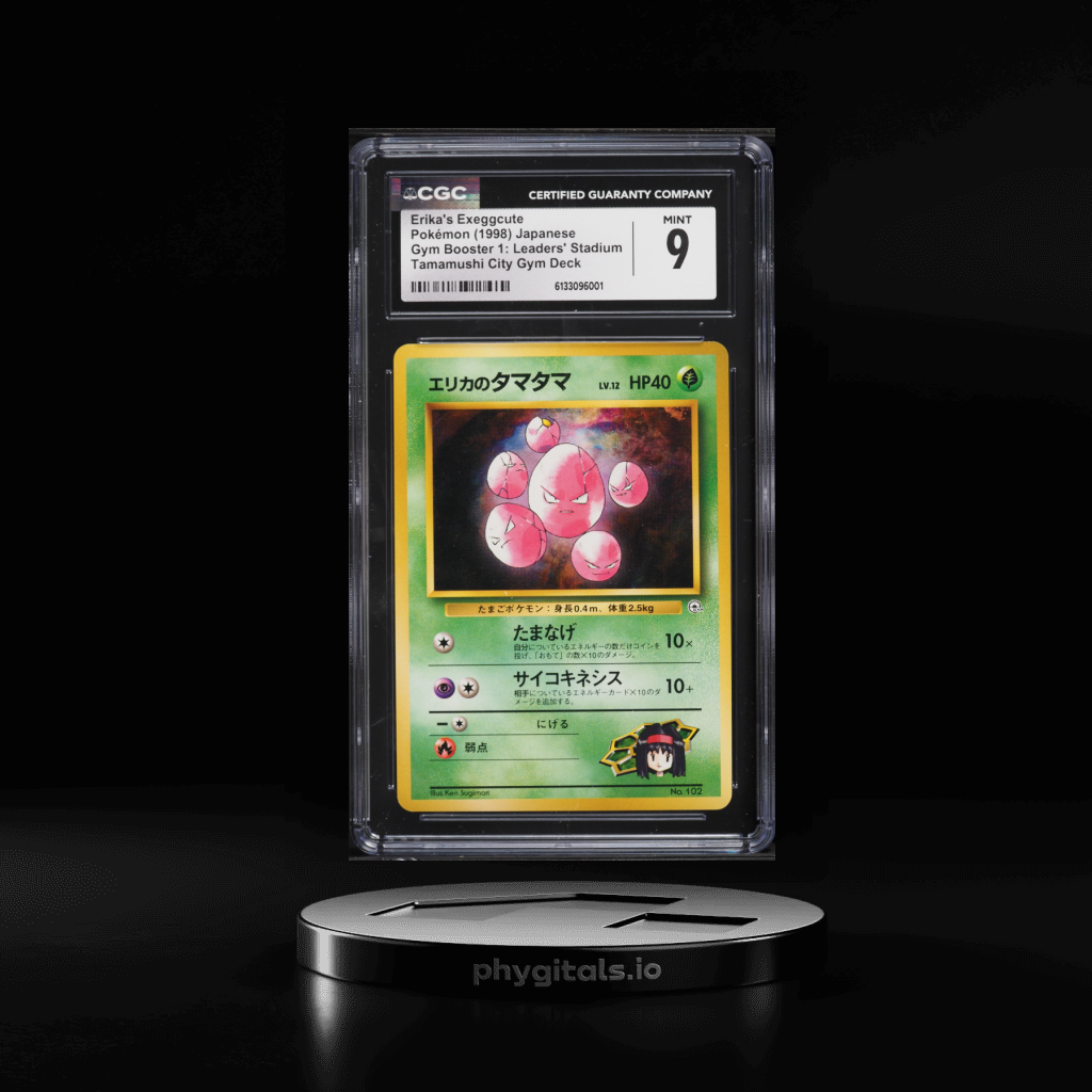 1 Tamamushi City Erika's Exeggcute card artwork
