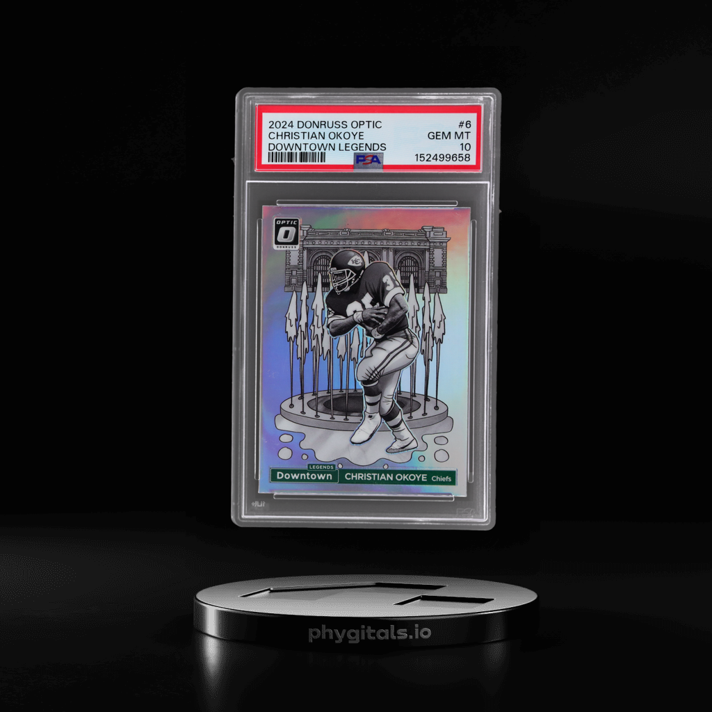 Downtown Legends Christian Okoye card artwork