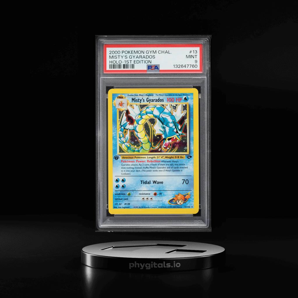 Misty's Gyarados card artwork