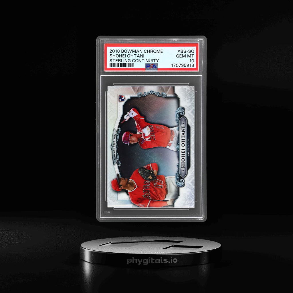 peas OHTANI card artwork