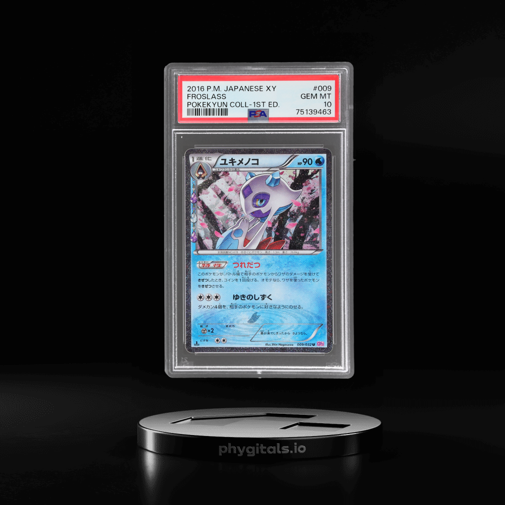 Break Pokekyun Collection Japanese 1st Edition Froslass card artwork