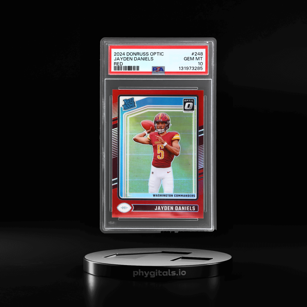 Jayden Daniels card artwork