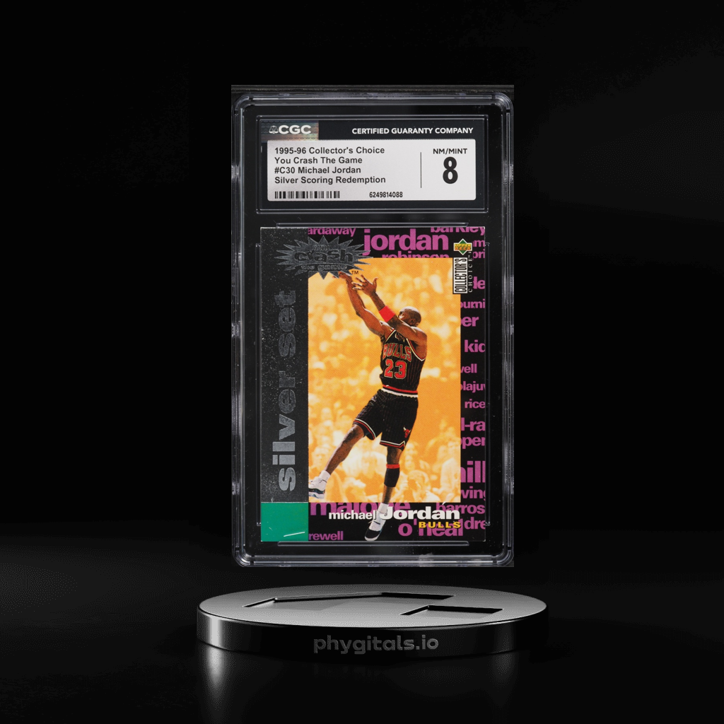 You Crash The Game Silver Redemption Michael Jordan card artwork