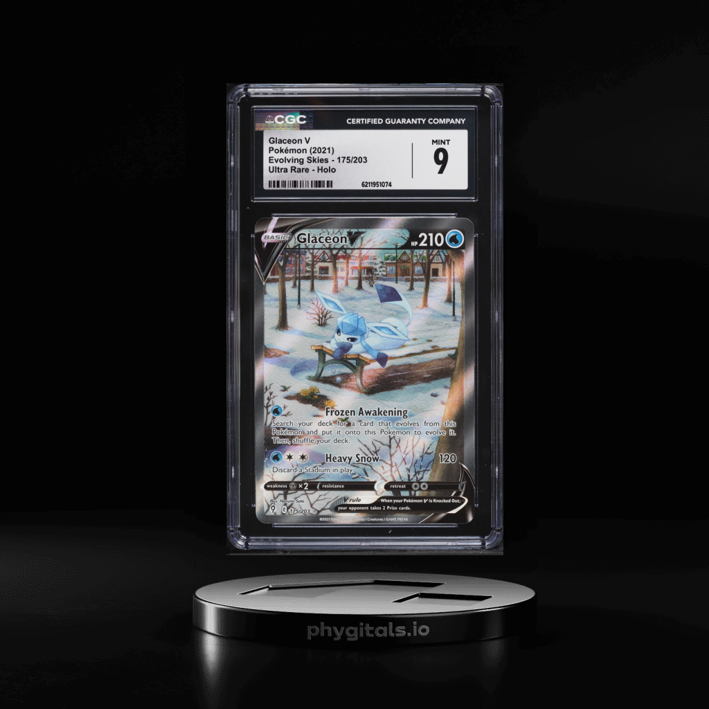 Glaceon V card artwork