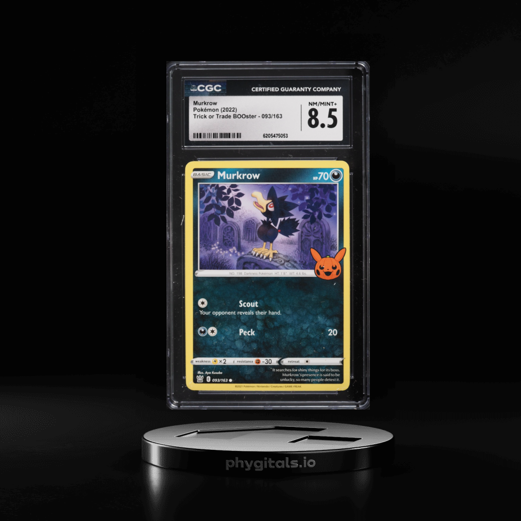 Trick Or Trade BOOster Murkrow card artwork