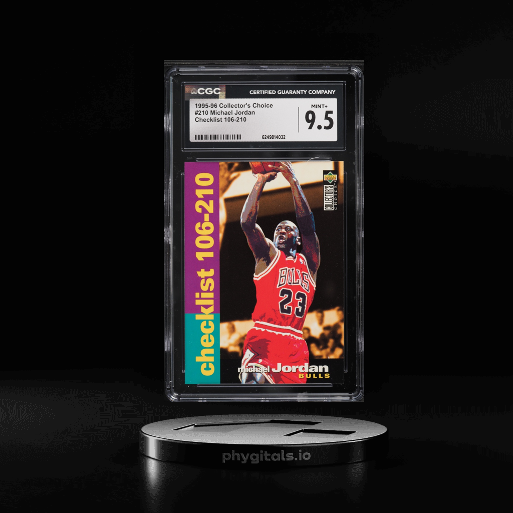 Checklist 106-210 Michael Jordan card artwork