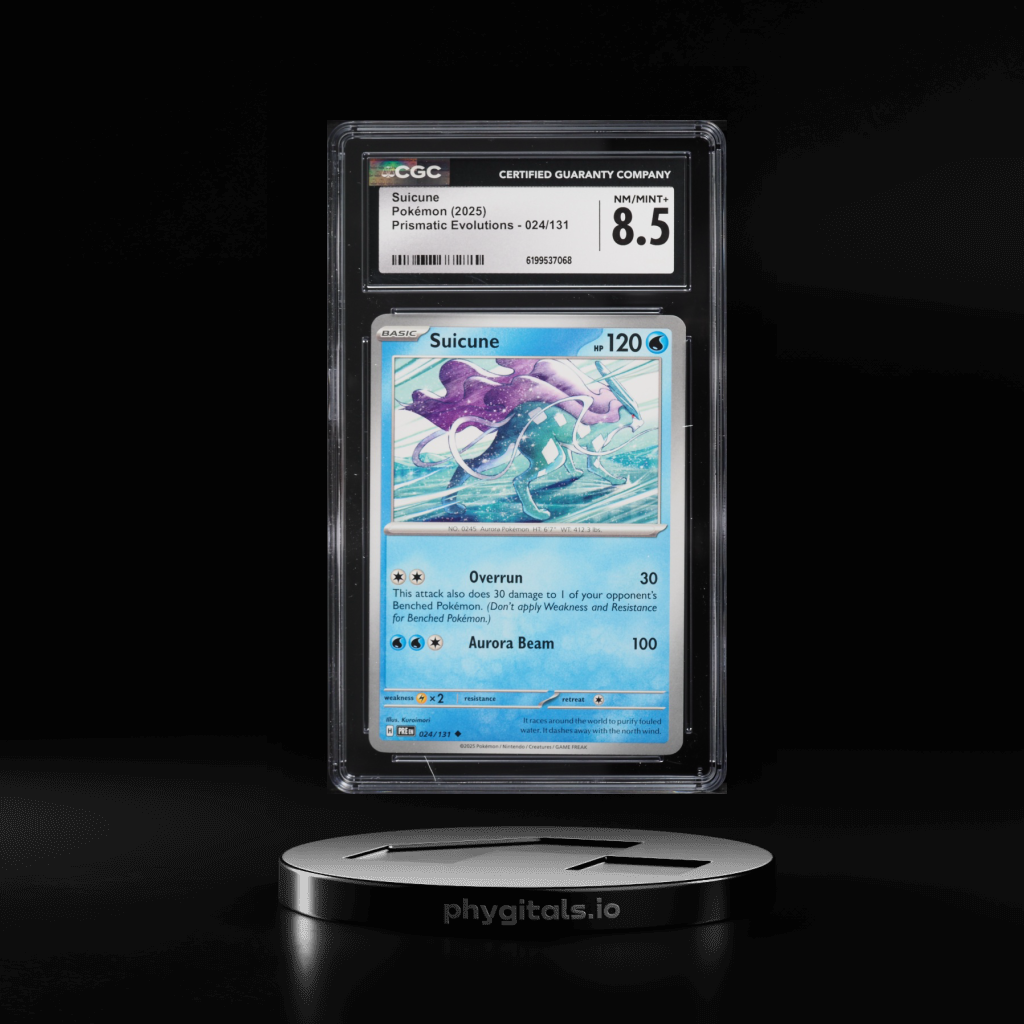 Suicune card artwork