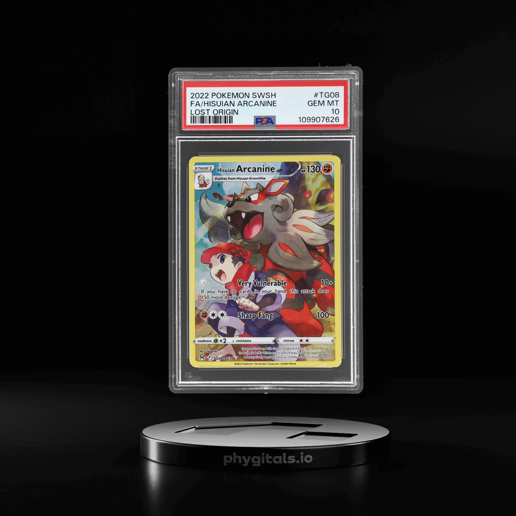 FA/HISUIAN ARCANINE card artwork