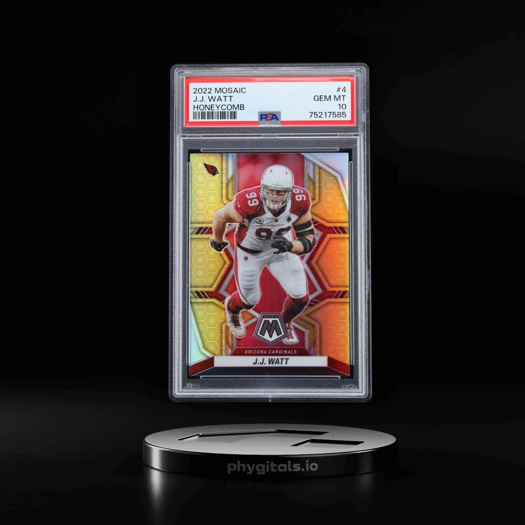 J.J. WATT card artwork