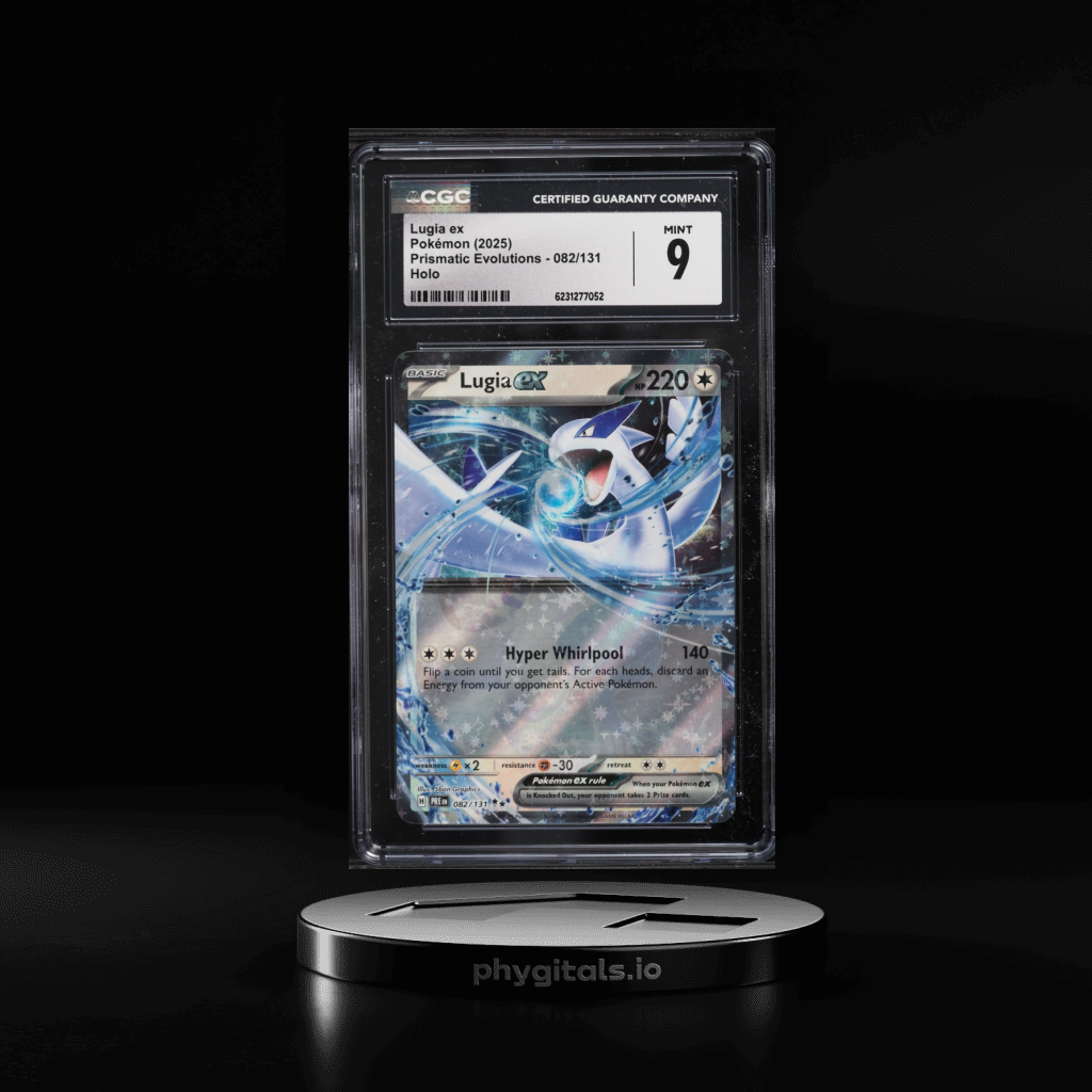 Lugia ex card artwork