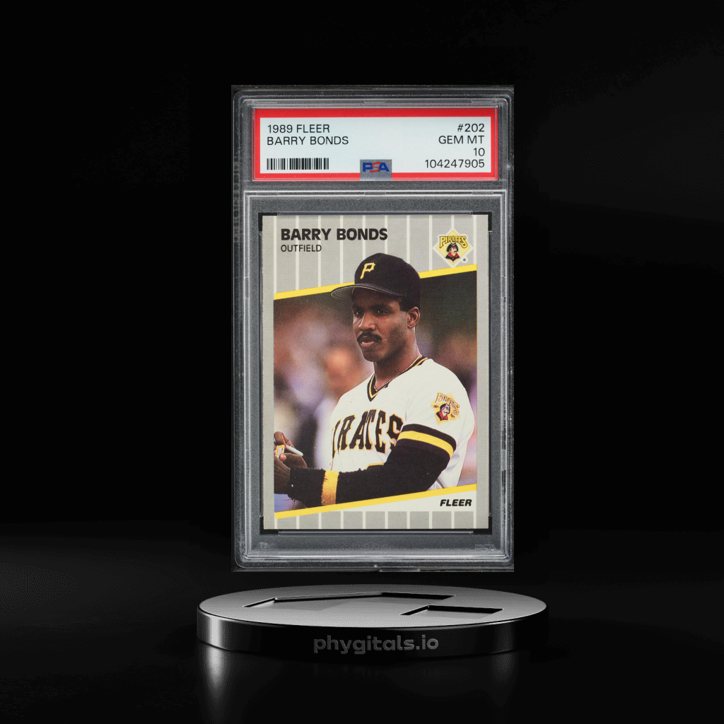 BARRY BONDS card artwork