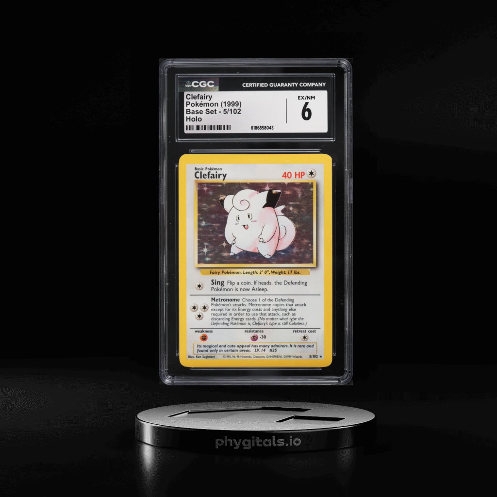Clefairy EX/ card artwork