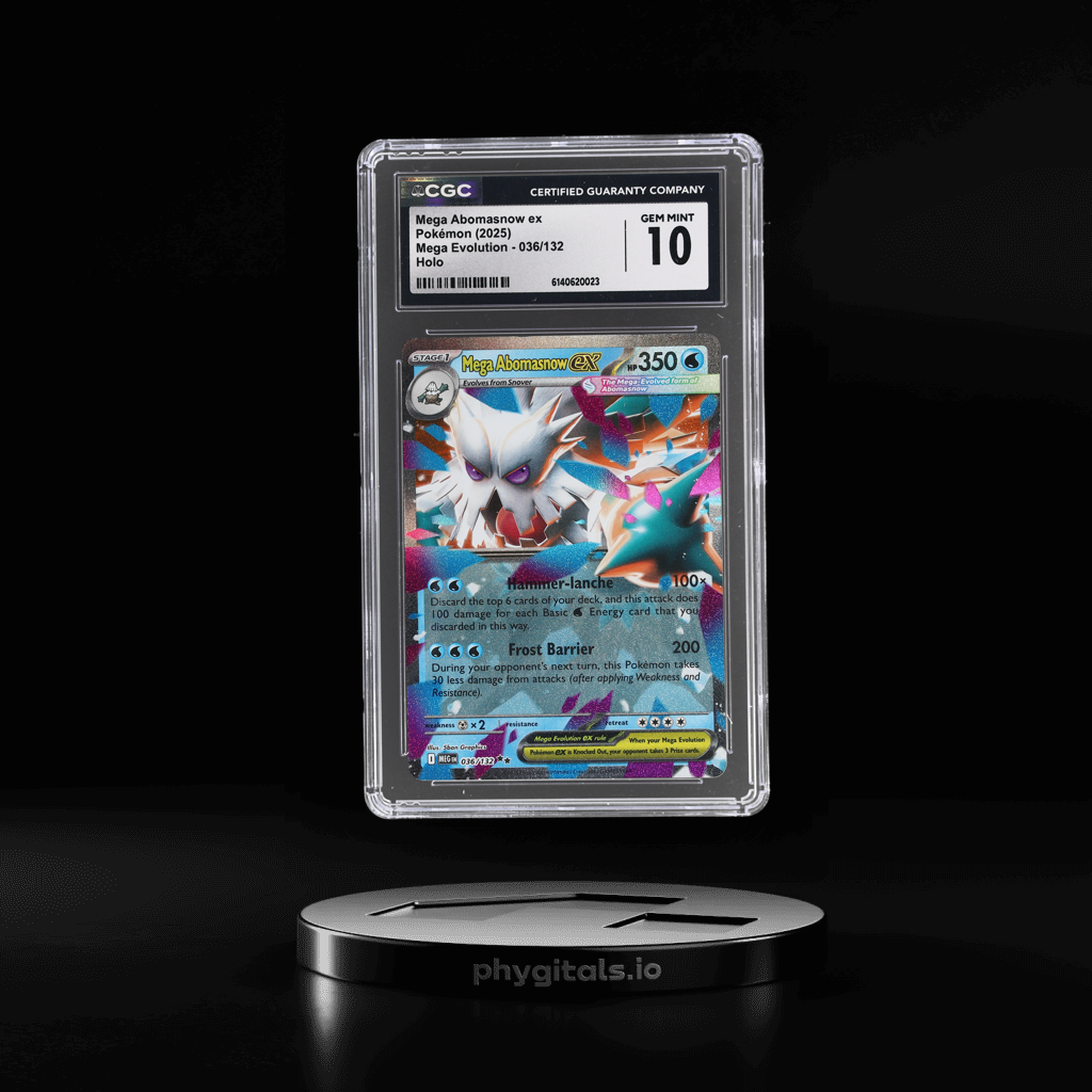 Mega Abomasnow ex card artwork