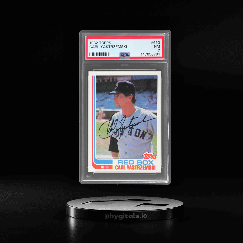 CARL YASTRZEMSKI card artwork