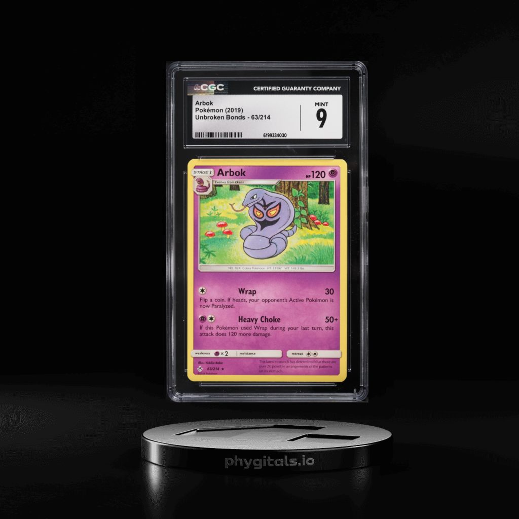 Arbok card artwork