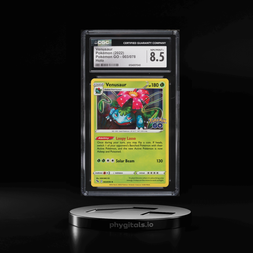 Sword & Shield Holo Venusaur card artwork