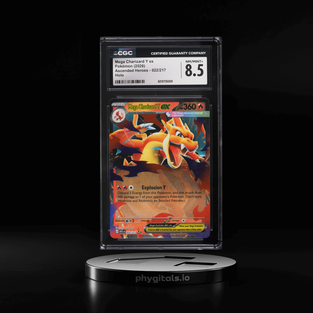 Mega Charizard Y ex card artwork
