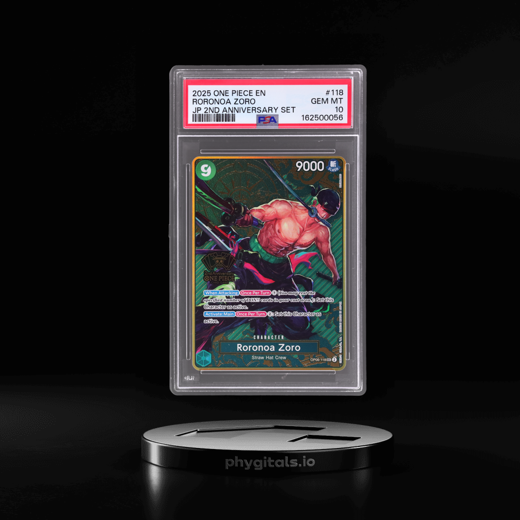 RORONOA ZORO card artwork