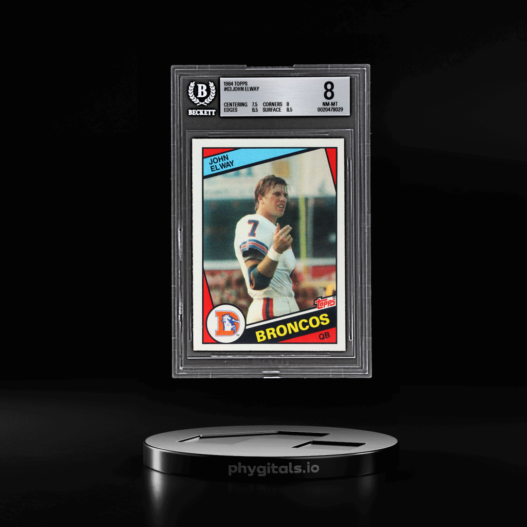 JOHN ELWAY card artwork