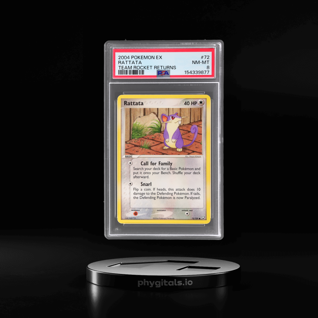 Rattata card artwork