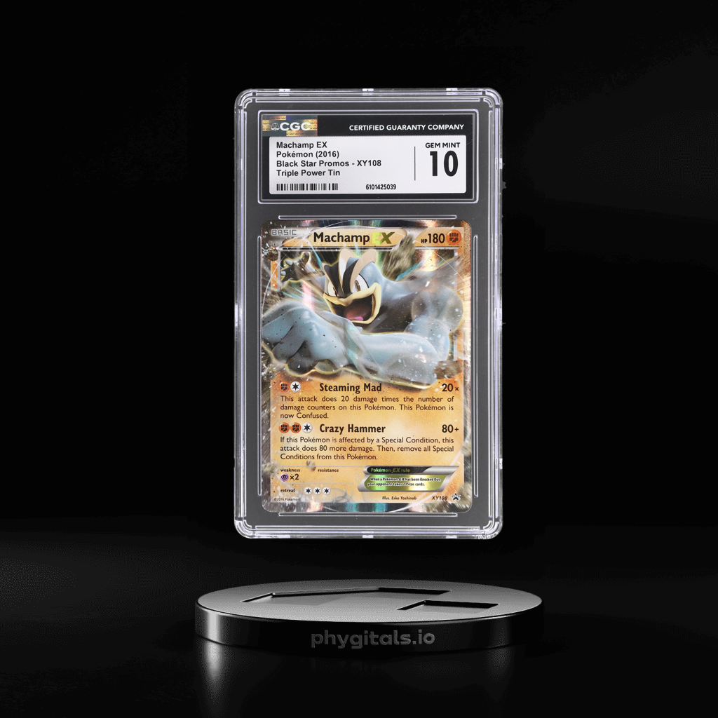 Triple Power Tin Machamp Ex card artwork