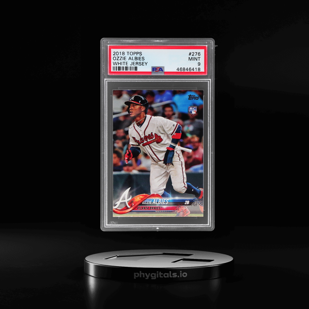 OZZIE ALBIES card artwork