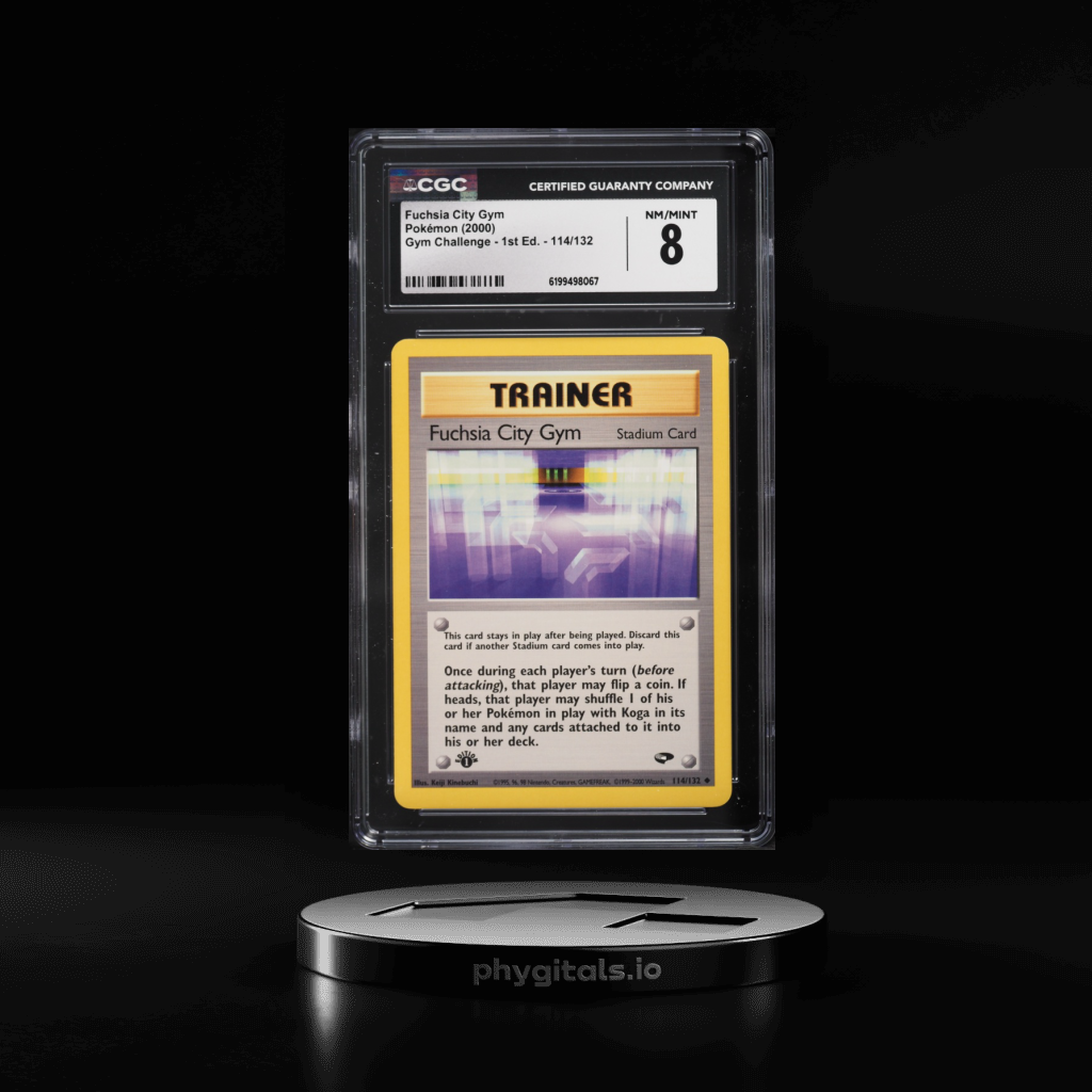 Fuchsia City Gym card artwork