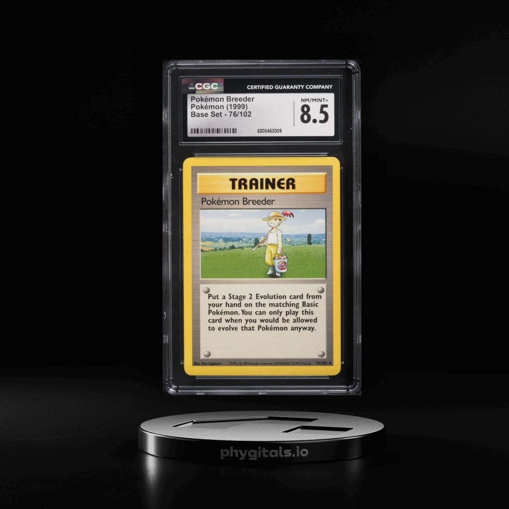 Pokemon Breeder card artwork