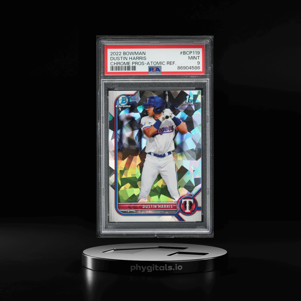 DUSTIN HARRIS card artwork