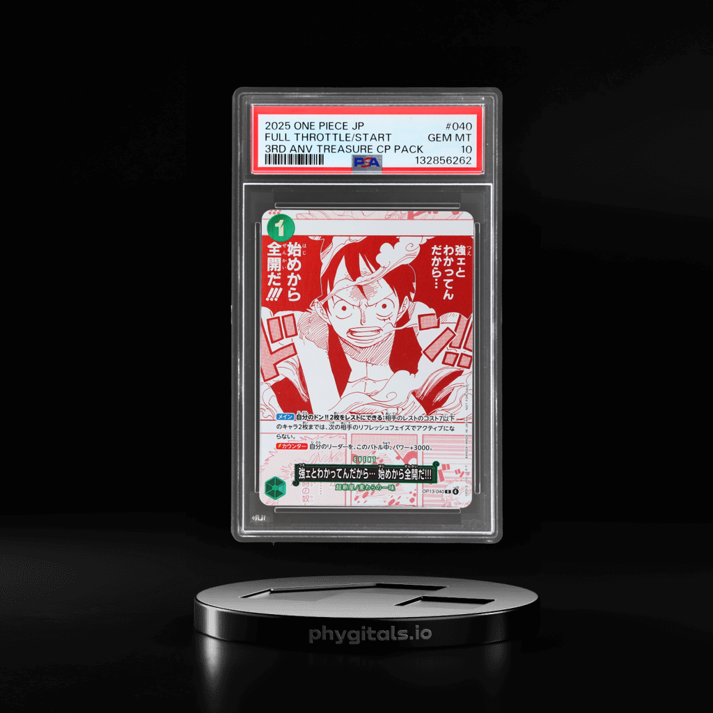 ane THROTTLE/START card artwork