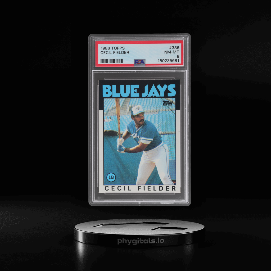 CECIL FIELDER card artwork
