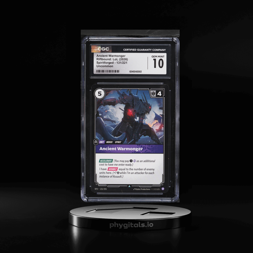 Ancient Warmonger card artwork