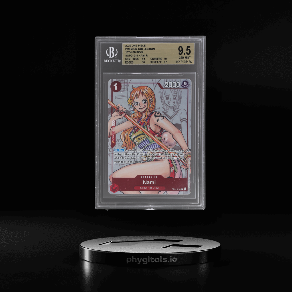 25th Edition Nami card artwork