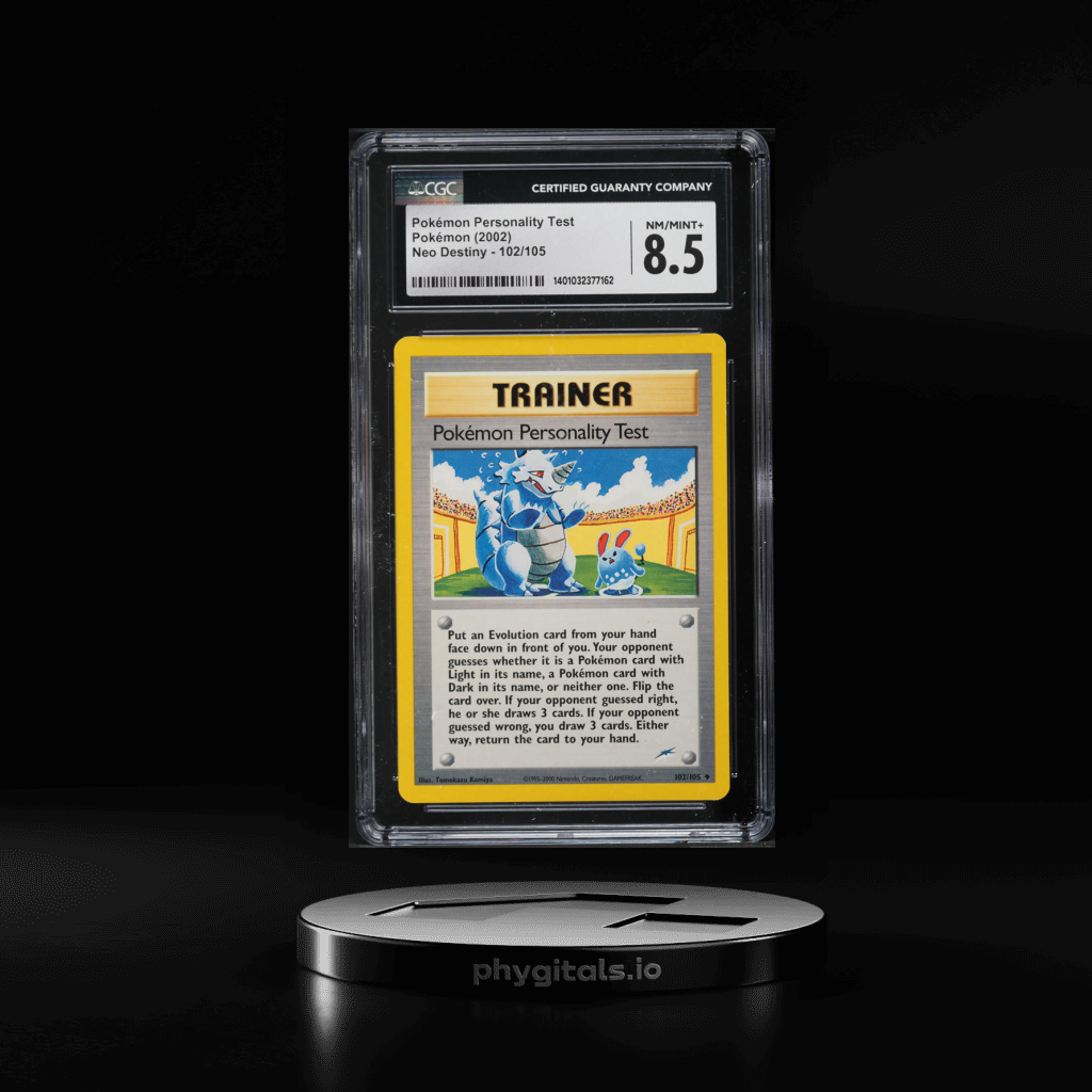Pokemon Personality Test card artwork