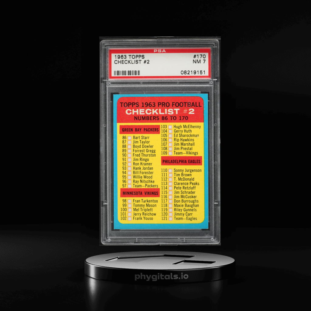 CHECKLIST # card artwork