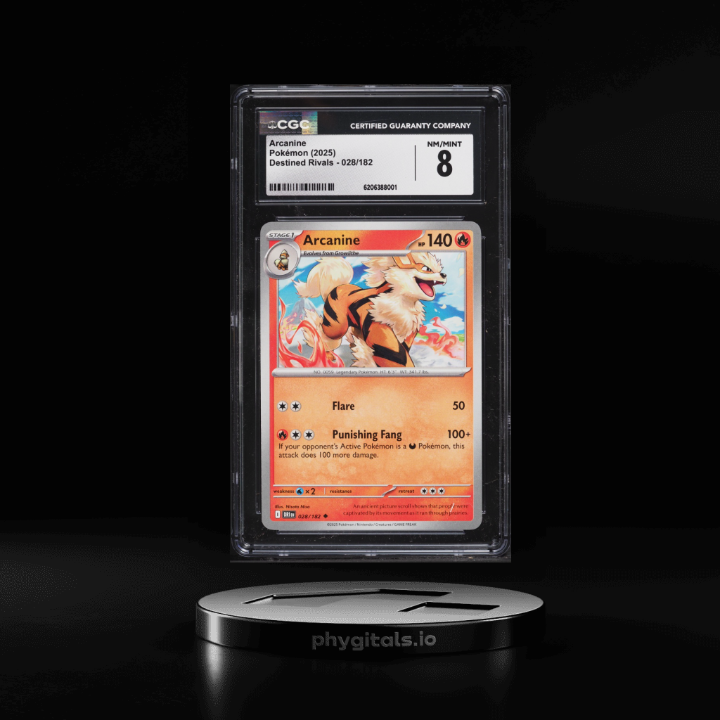 Arcanine card artwork