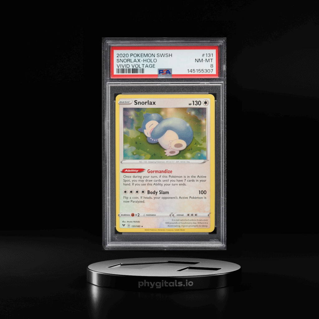 Snorlax card artwork