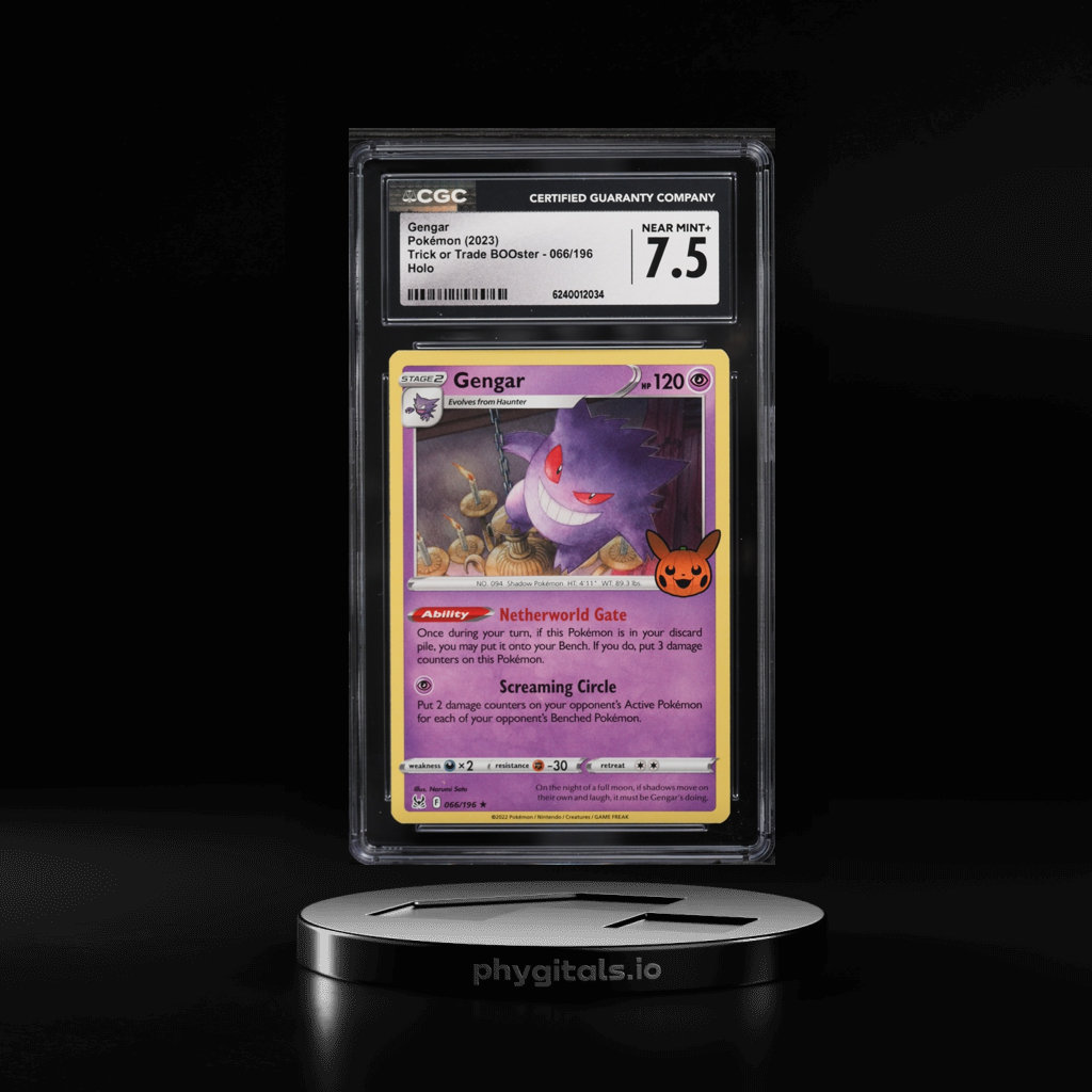 Trick Or Trade BOOster Holo Gengar card artwork