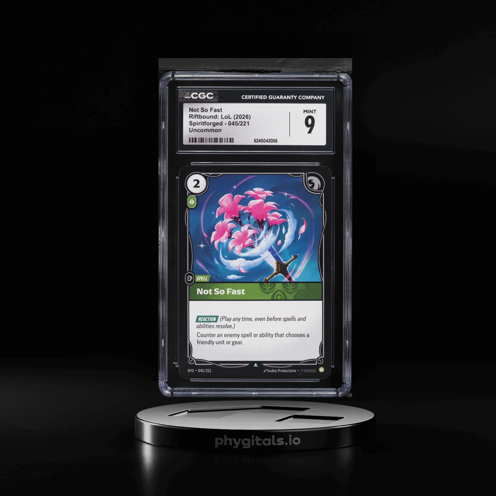 Not So Fast card artwork