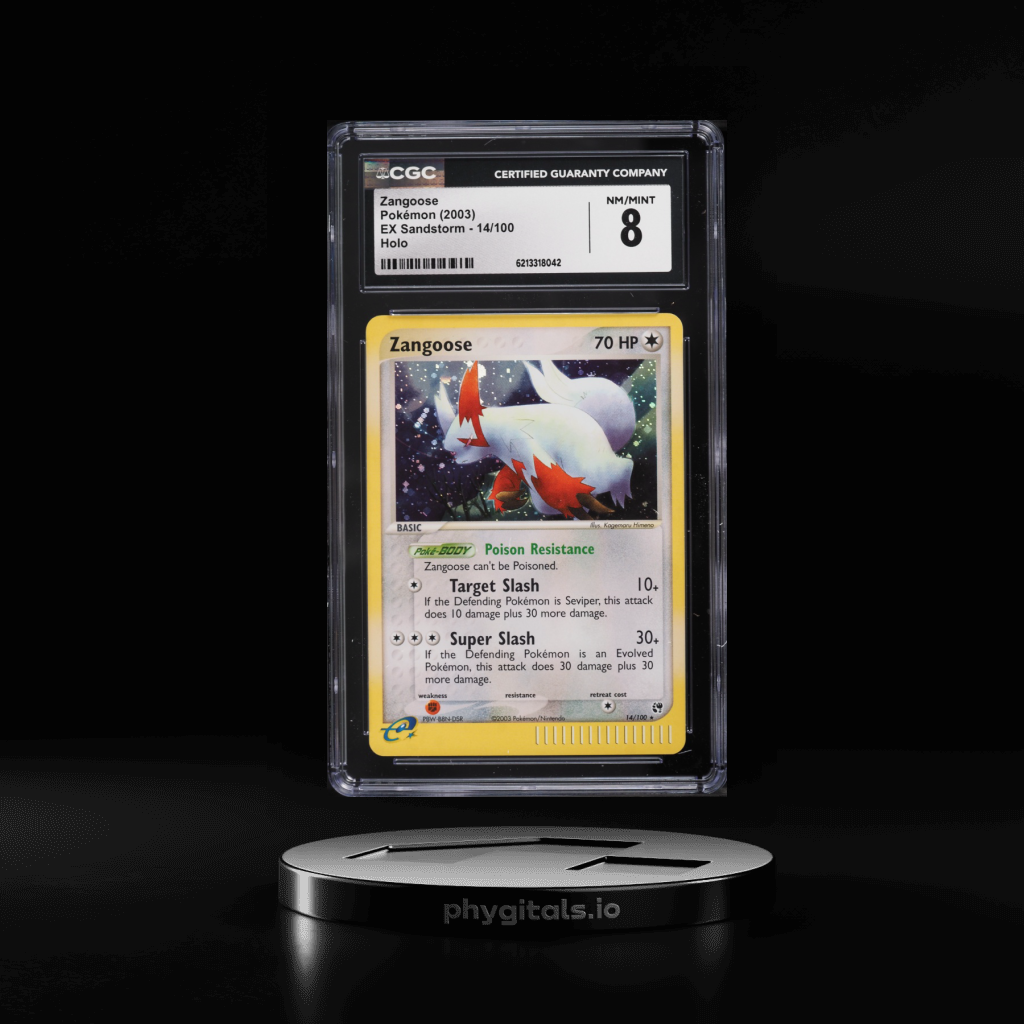 Zangoose card artwork