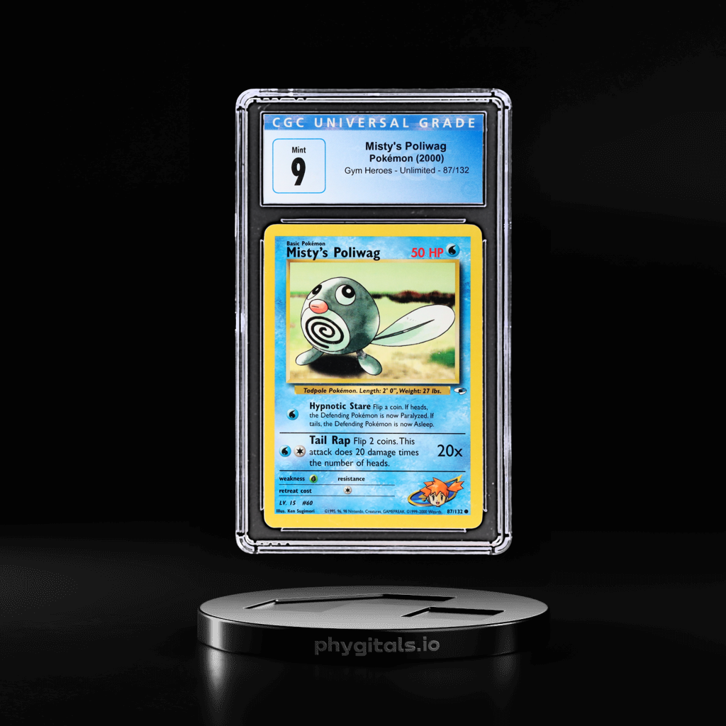 Misty's Poliwag card artwork