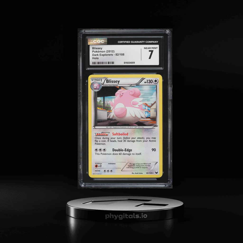 Blissey card artwork