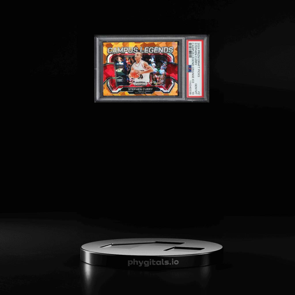 DP Campus Legends Orange Ice Stephen Curry card artwork